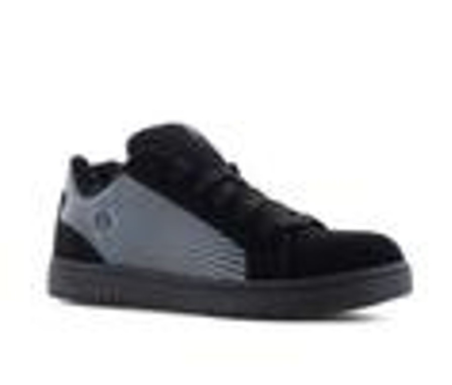 Men Volcom Work Electric Hazard | Men'S Volcom Work Stone Op Ct Work Shoes Black/Dkgrey