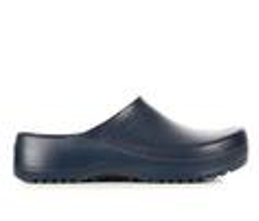 Men Birkenstock Slip Resistant | Adults' Birkenstock Super Birki Slip-Resistant Clogs Blue