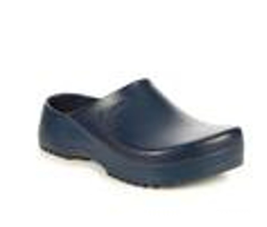 Men Birkenstock Slip Resistant | Adults' Birkenstock Super Birki Slip-Resistant Clogs Blue