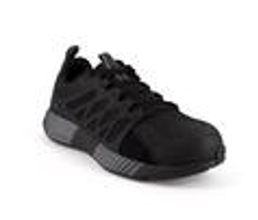 Men REEBOK WORK Composite And Alloy Toe | Men'S Reebok Work Fusion Flexweave Floatride Core Work Shoes Black/Grey