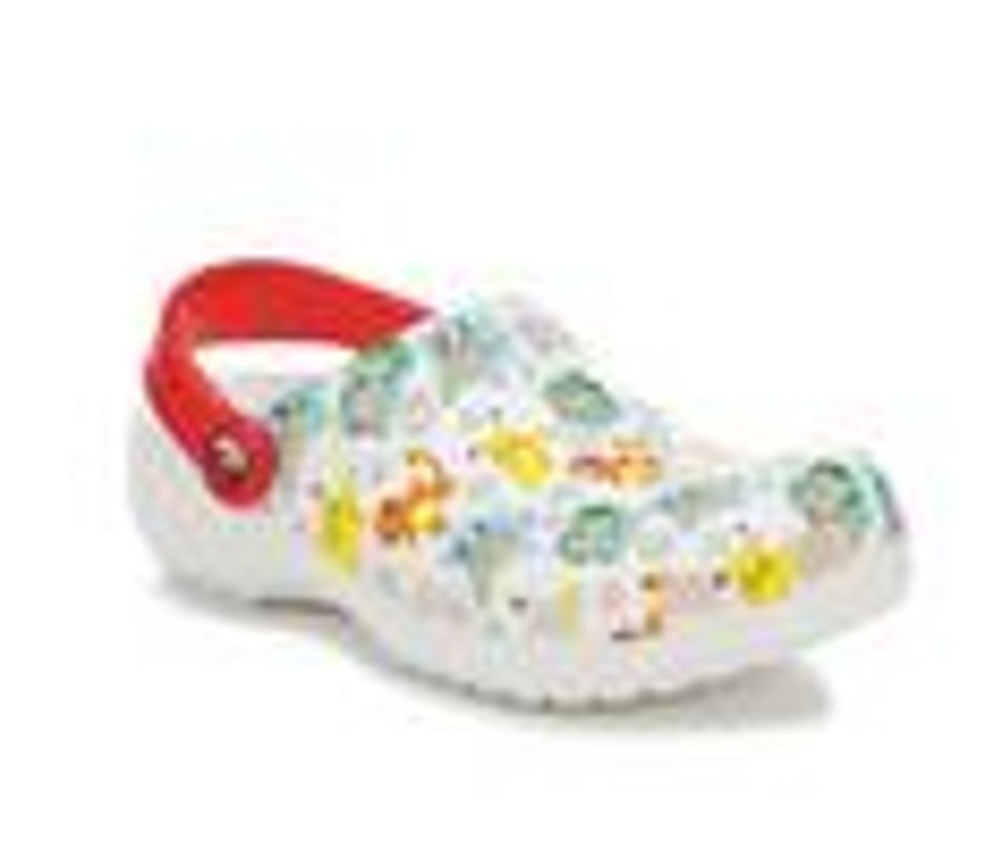 Kids Crocs Sandals | Kids' Crocs Little Kid & Big Kid Classic Pokemon Clogs White/Multi