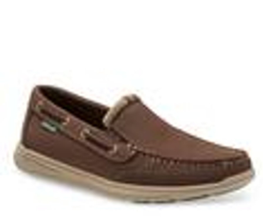 Men Eastland Boat Shoes | Men'S Eastland Brentwood Boat Shoes Brown