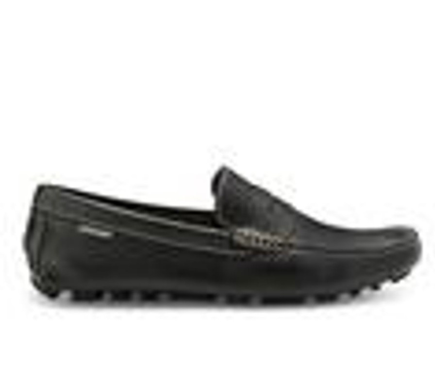 Men Eastland Loafers | Men'S Eastland Patrick Driving Moc Loafers Balck