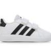 Kids Adidas Athletics & Sneakers | Kids' Adidas Toddler Grand Court 2.0 Sneakers White/Black