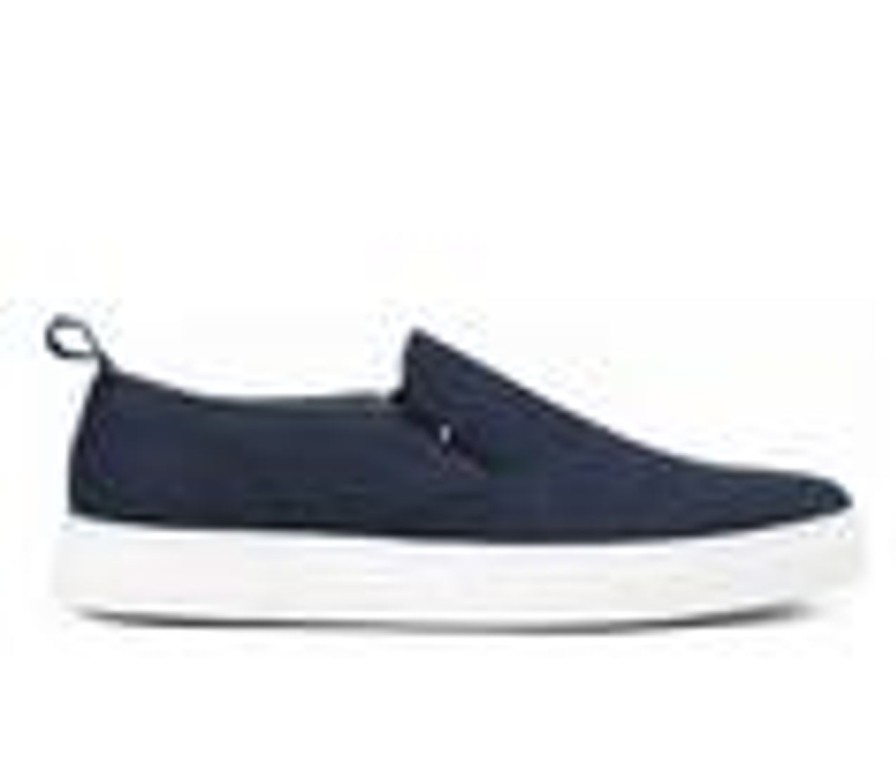 Men Tommy Hilfiger Loafers And Slip-Ons | Men'S Tommy Hilfiger Kozal Slip On Shoes Navy