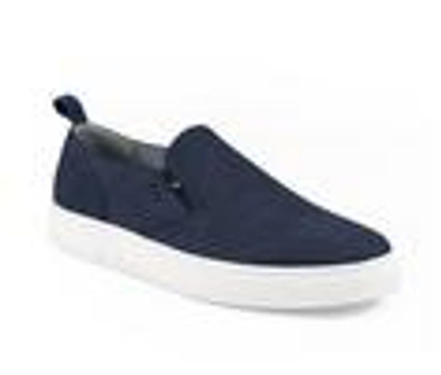 Men Tommy Hilfiger Loafers And Slip-Ons | Men'S Tommy Hilfiger Kozal Slip On Shoes Navy