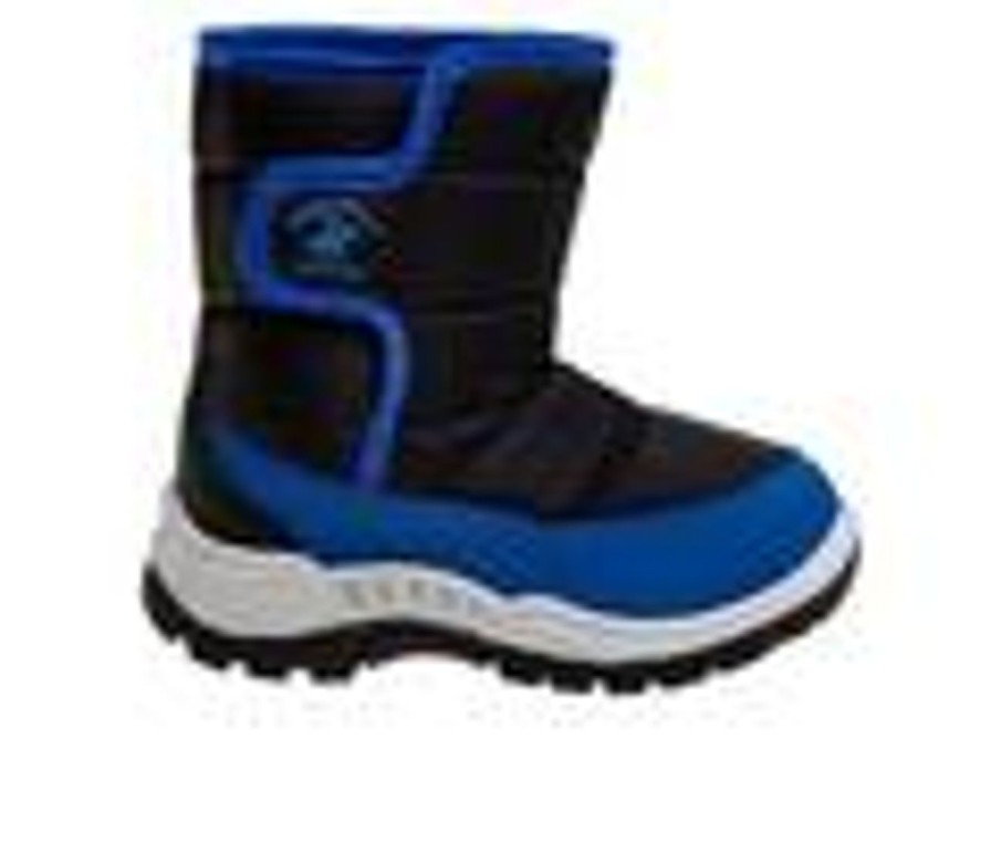 Kids Beverly Hills Polo Club Boots | Boys' Beverly Hills Polo Club Toddler & Little Kid Atlas Winter Boots Black/Blue