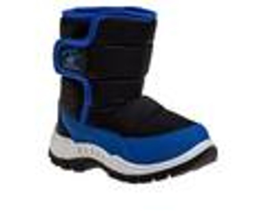 Kids Beverly Hills Polo Club Boots | Boys' Beverly Hills Polo Club Toddler & Little Kid Atlas Winter Boots Black/Blue