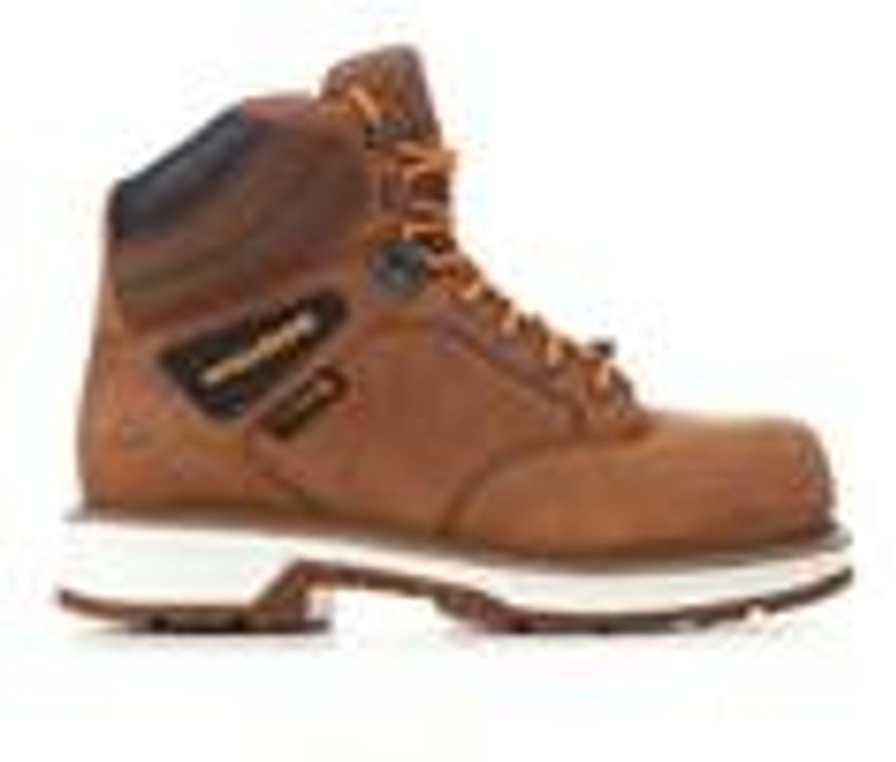 Men Wolverine Slip Resistant | Men'S Wolverine Hellcat Ultraspring Work Boots Beeswax