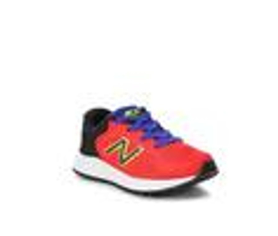 Kids New Balance Athletics & Sneakers | Boys' New Balance Toddler Arishi Iaarigc2 Slip-On Running Shoes Red/Blk/Ylw Wd