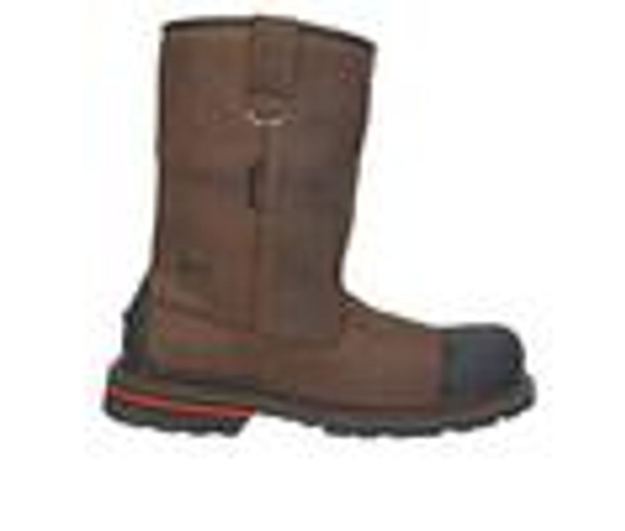 Men Hoss Boot Electric Hazard | Men'S Hoss Boot Cartwright Work Boots Brown