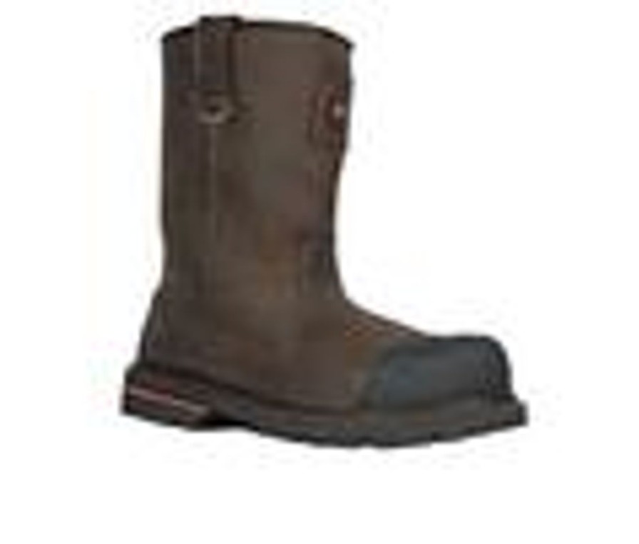 Men Hoss Boot Electric Hazard | Men'S Hoss Boot Cartwright Work Boots Brown