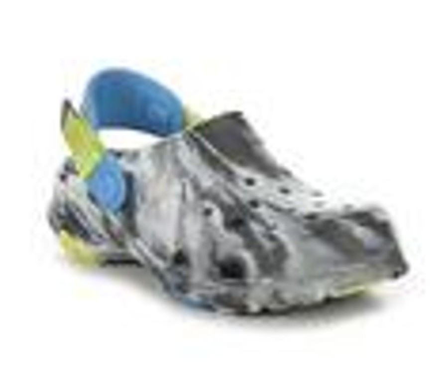 Kids Crocs Sandals | Kids' Crocs Little Kid & Big Kid Classic All-Terrain Marbled Clogs Slate Grey