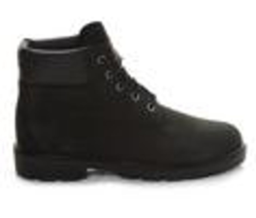 Kids Timberland Boots | Boys' Timberland Little Kid 10710 6 Inch Classic Boots Black Nubuck