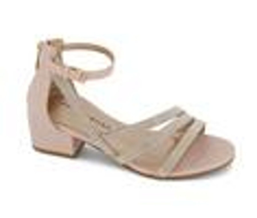 Kids Marc Fisher Children's Dress | Girls' Marc Fisher Children'S Patty Salto Special Occasion Sandals Blush