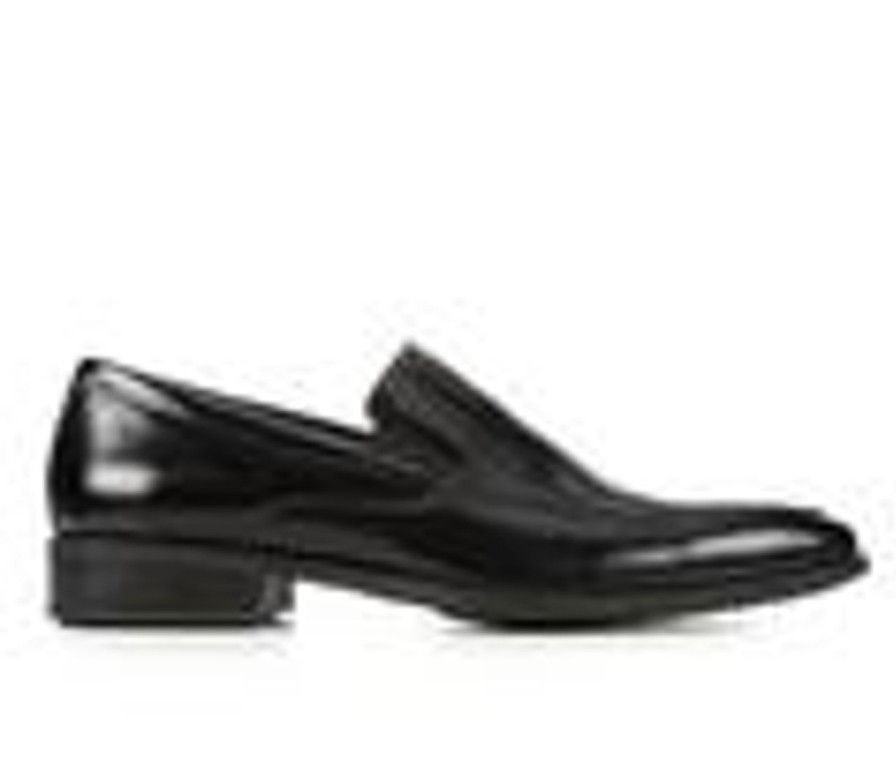 Men Stacy Adams Loafers | Men'S Stacy Adams Aldrich Ii Dress Shoes Black