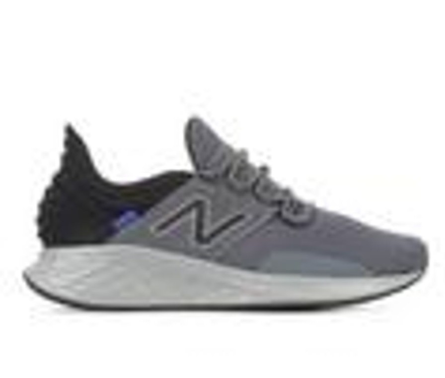 Men New Balance Slip-Ons | Men'S New Balance Roav Sneakers Grey/Blue/White