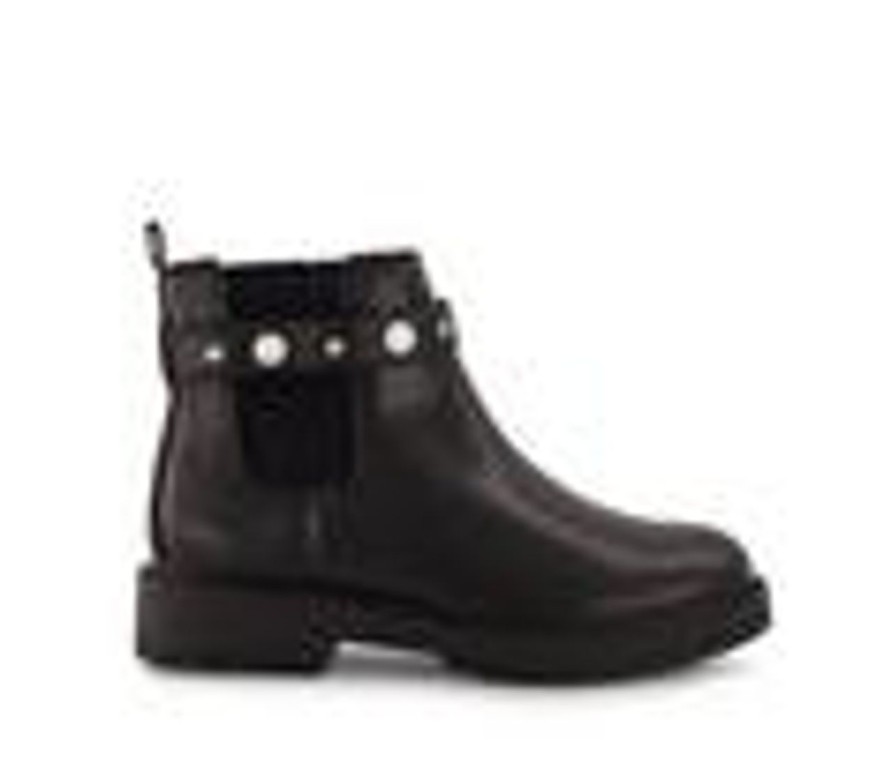 Kids Marc Fisher Children's Boots | Girls' Marc Fisher Children'S Little Kid & Big Kid Jade Strap Boots Black