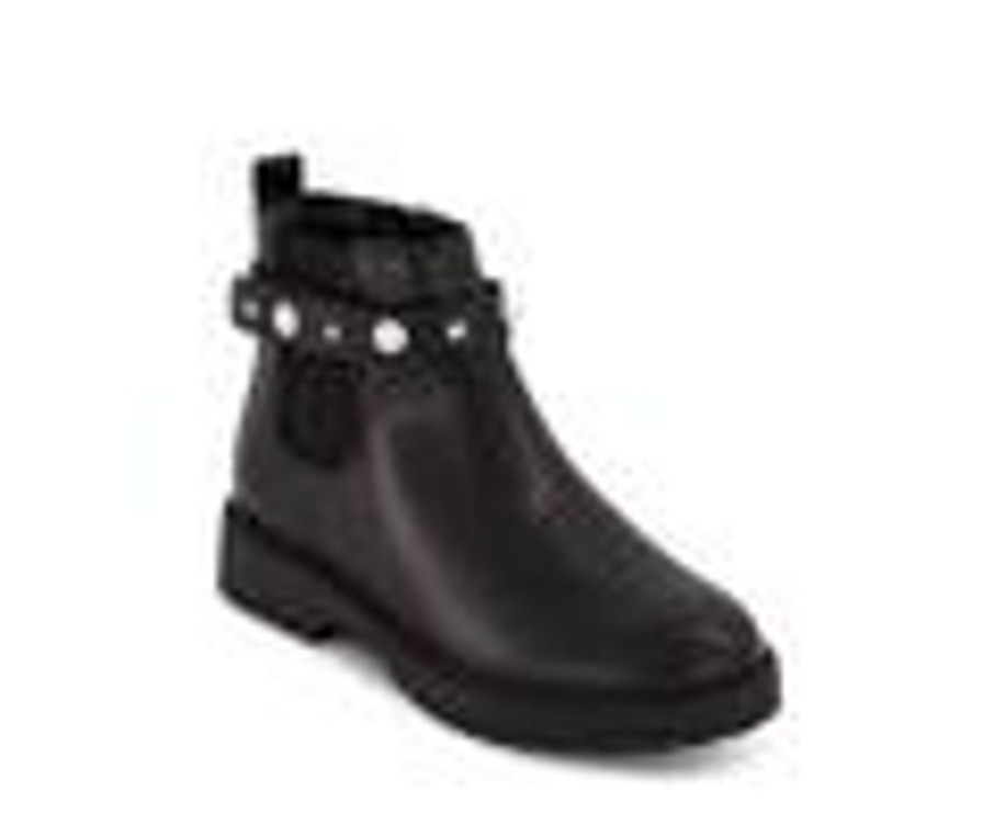 Kids Marc Fisher Children's Boots | Girls' Marc Fisher Children'S Little Kid & Big Kid Jade Strap Boots Black