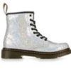 Kids Dr. Martens Boots | Girls' Dr. Martens Big Kid 1460 Disco Crinkle Boots Grey