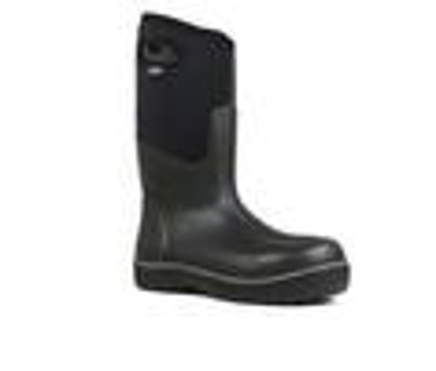 Men Bogs Footwear Waterproof | Men'S Bogs Footwear Ultra High Waterproof Insulated Boots Black