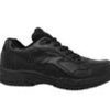 Men AdTec Slip Resistant | Men'S Adtec Composite Toe Uniform Athletic Work Shoes Black