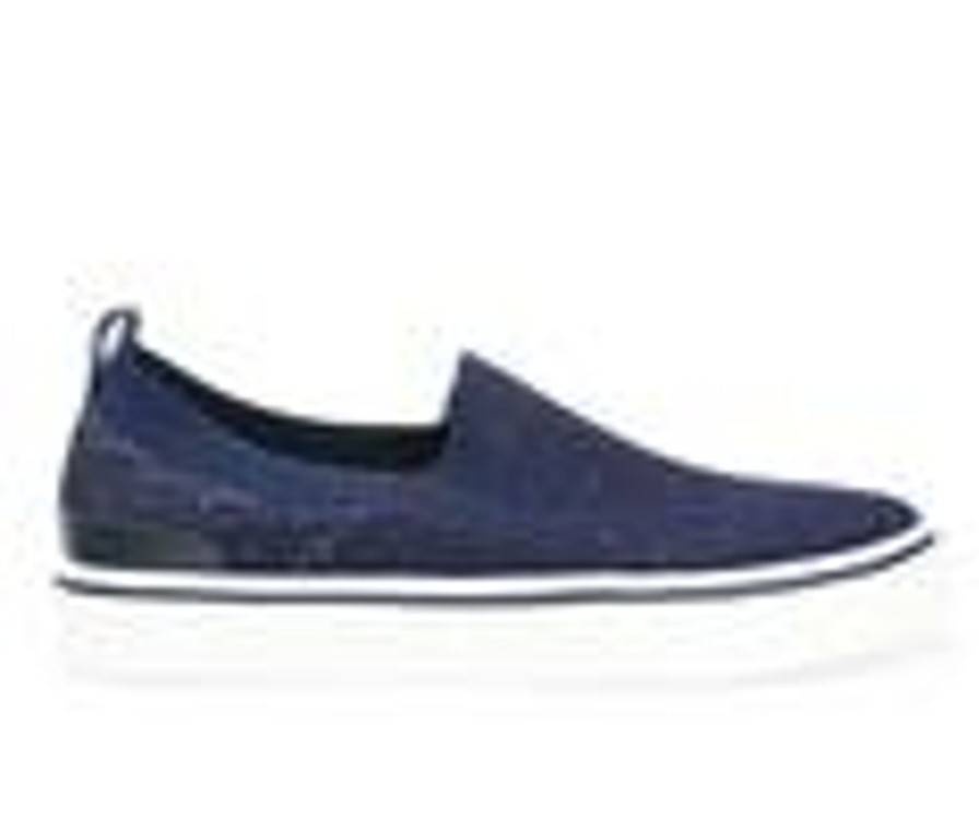 Men Vance Co. Loafers And Slip-Ons | Men'S Vance Co. Hamlin Casual Slip-On Shoes Blue