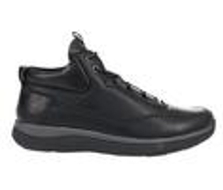 Men Propet Walking And Hiking | Men'S Propet Pax Sneaker Boots Black