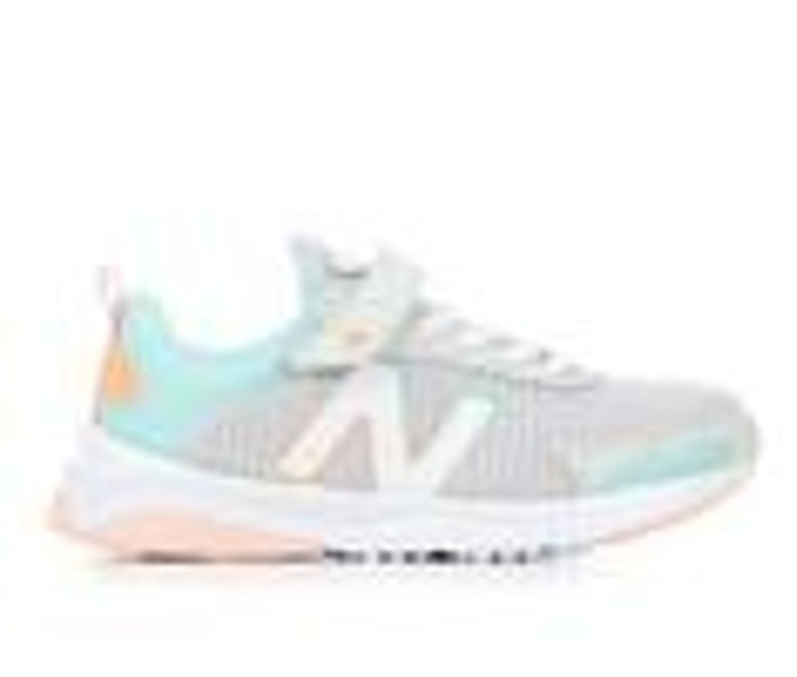 Kids New Balance Athletics & Sneakers | Girls' New Balance Little Kid 545 Pt545Gs1 Wide Width Running Shoes Grey/Pink/Blue