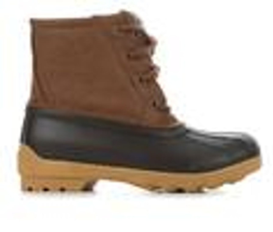 Kids Sperry Boots | Boys' Sperry Little Kid & Big Kid Port Boot Rain Boots Brown