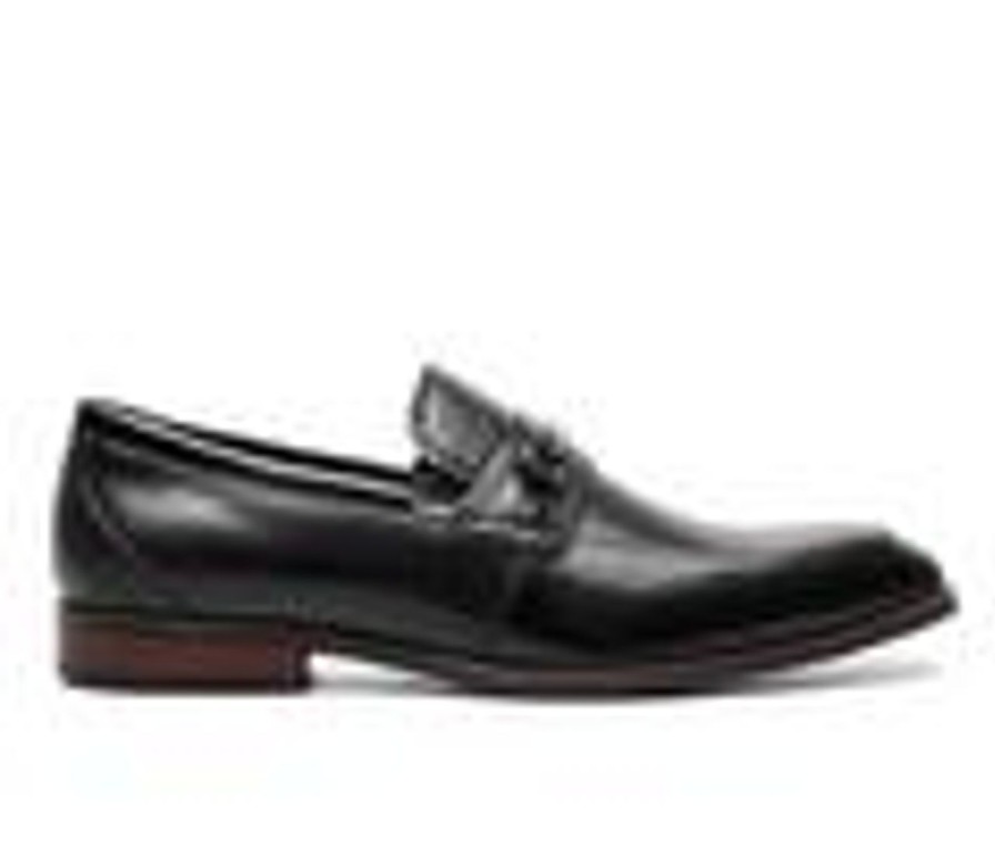 Men Stacy Adams Loafers | Men'S Stacy Adams Kaylor Dress Loafers Black