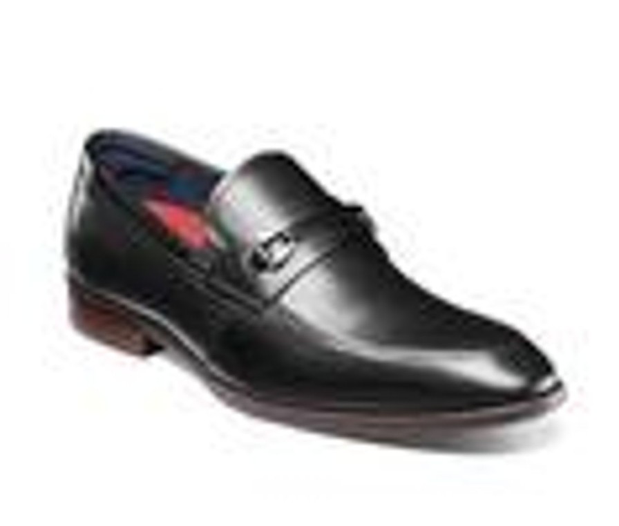 Men Stacy Adams Loafers | Men'S Stacy Adams Kaylor Dress Loafers Black