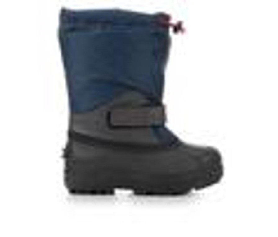 Kids Columbia Boots | Boys' Columbia Little Kid & Big Kid Powderbug Forty Winter Boots Petrol Blue