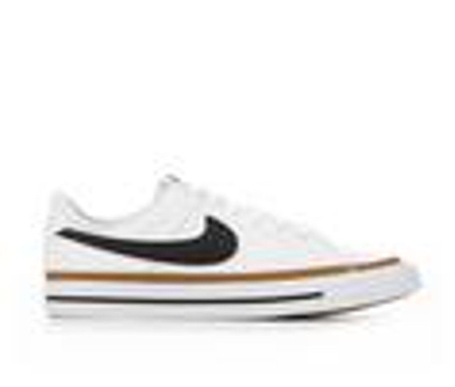 Kids Nike Athletics & Sneakers | Kids' Nike Big Kid Court Legacy Sneakers White/Tan/Black