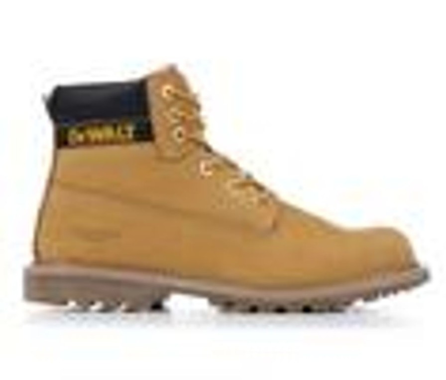 Men DeWALT Soft Toe | Men'S Dewalt Lewiston Work Boots Wheat