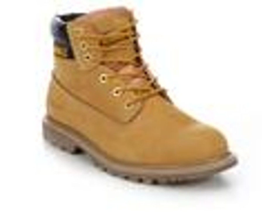 Men DeWALT Soft Toe | Men'S Dewalt Lewiston Work Boots Wheat