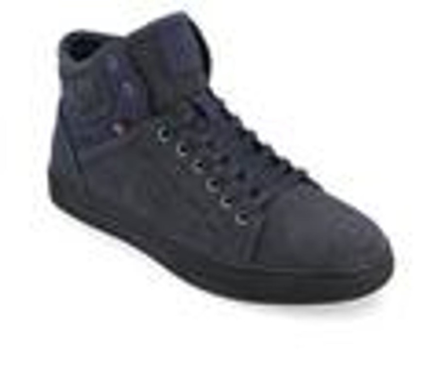 Men Vance Co. High Tops | Men'S Vance Co. Justin Sneaker Boots Navy