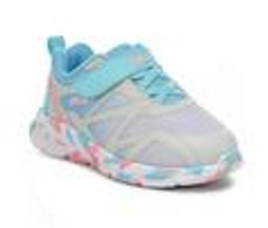 Kids Fila Athletics & Sneakers | Kids' Fila Toddler Galaxia 5 Mashup Running Shoes Grey/Blue/Pink