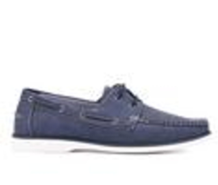 Men Xray Footwear Boat Shoes | Men'S Xray Footwear Zahav Boat Shoes Navy