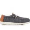 Men HEYDUDE Loafers And Slip-Ons | Men'S Heydude Wally Jersey Slip-On Shoes Charcoal