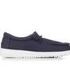 Kids HEYDUDE Casual | Boys' Heydude Little Kid & Big Kid Wally Youth 2 Slip-On Shoes Navy