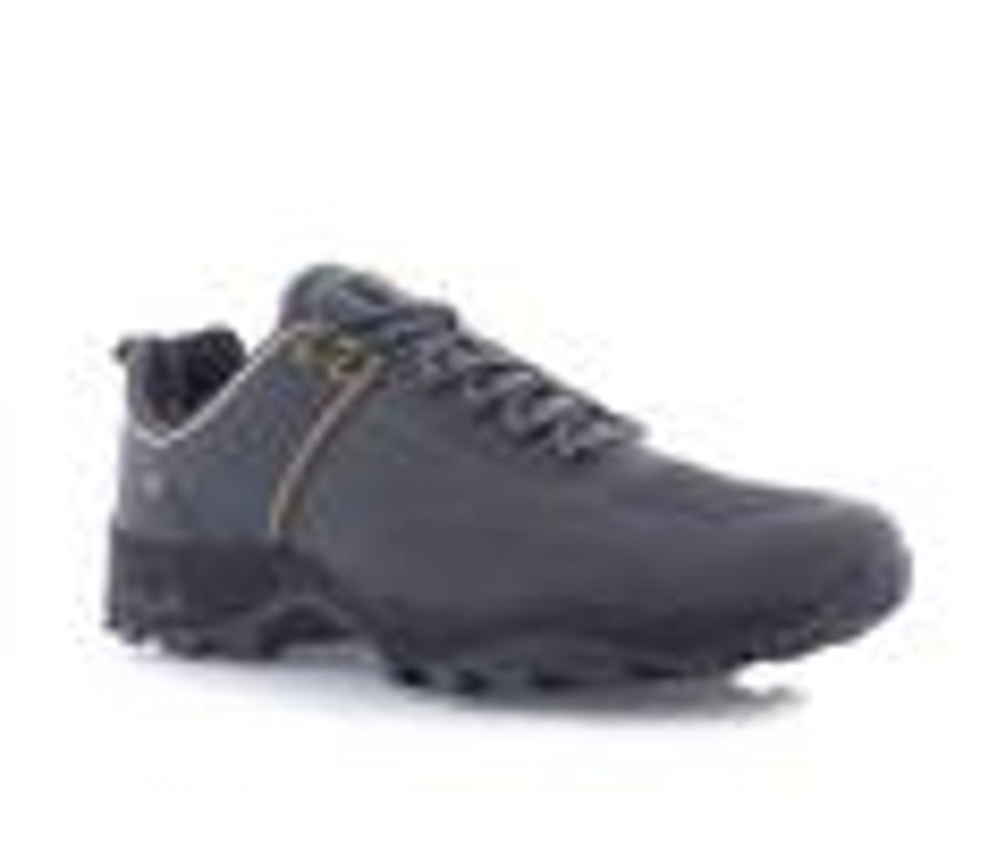 Men Pacific Mountain Walking And Hiking | Men'S Pacific Mountain Sprinter Waterproof Hiking Shoes Charcoal/Orange