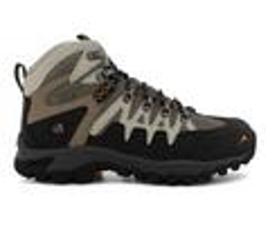 Men Pacific Mountain Hiking And Hunting | Men'S Pacific Mountain Emmons Mid Waterproof Hiking Boots Dark Taupe