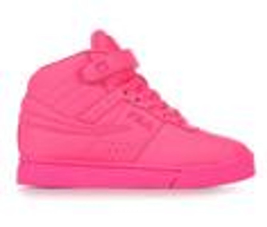 Kids Fila Athletics & Sneakers | Girls' Fila Little Kid & Big Kid Vulc 13 Knockout High-Top Sneakers Pink/Pink/Pink