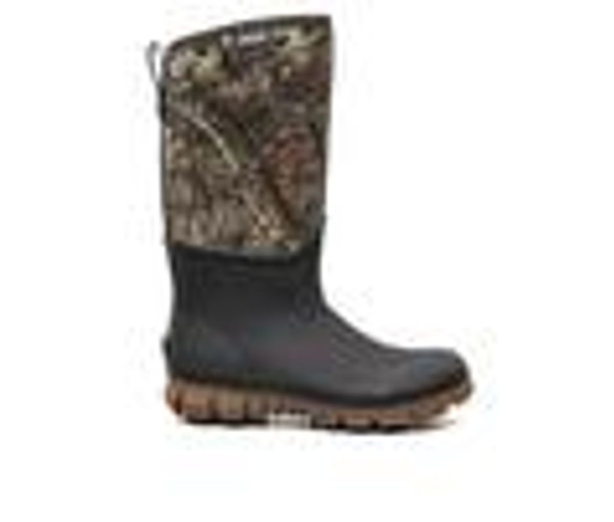 Men Bogs Footwear Waterproof | Men'S Bogs Footwear Arcata Tall Camo Work Boots Mossy Oak