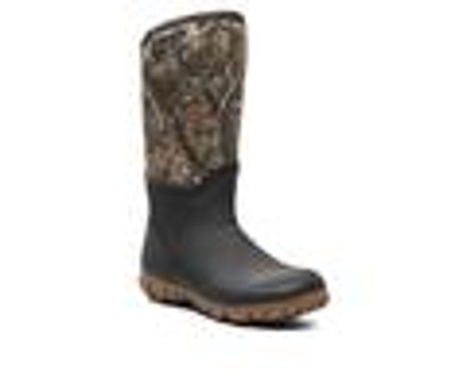 Men Bogs Footwear Waterproof | Men'S Bogs Footwear Arcata Tall Camo Work Boots Mossy Oak