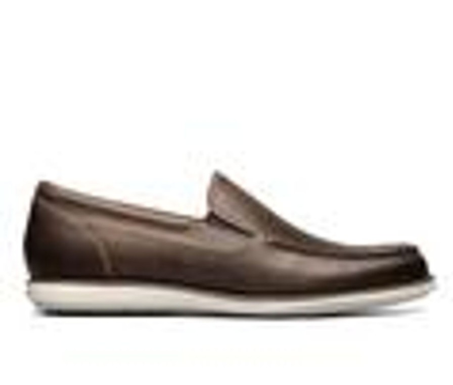 Men Florsheim Loafers | Men'S Florsheim Atlantic Venetian Loafers Brown Ch