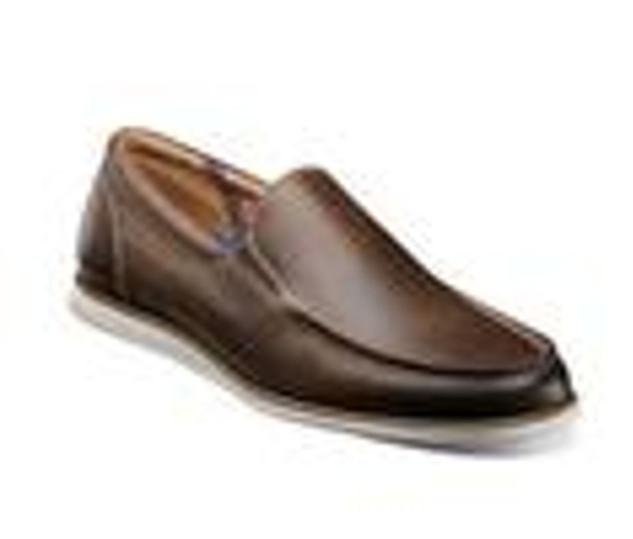 Men Florsheim Loafers | Men'S Florsheim Atlantic Venetian Loafers Brown Ch