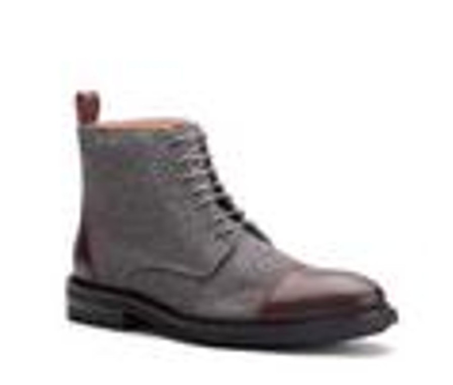 Men Vintage Foundry Co Boots | Men'S Vintage Foundry Co Remington Boots Burgundy