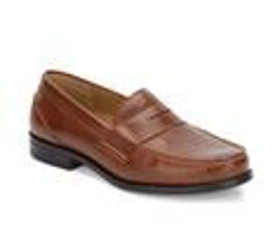 Men Dockers Loafers | Men'S Dockers Colleague Penny Loafers Tan